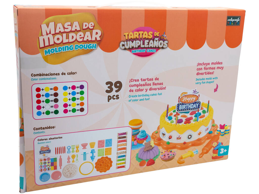 Pâte à modeler Set Gâteaux d'anniversaire