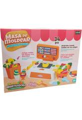 Set di plastilina con registratore di cassa