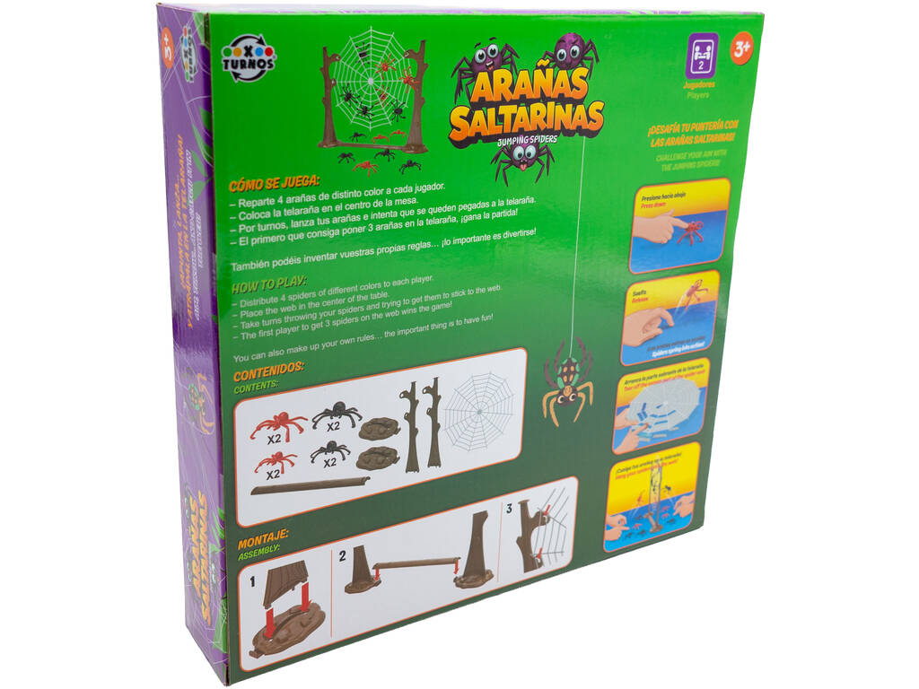Juego mesa Arañas Saltarinas