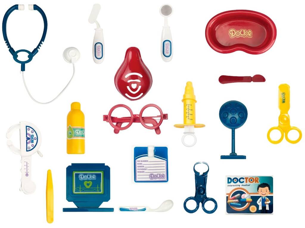 Set Maletín Doctor de 18 Piezas