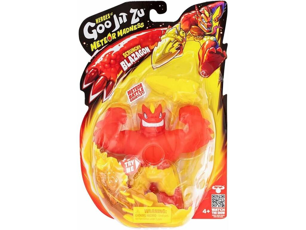 Heroes Of Goo Jit Zu Meteor Madness Figure Blazagon