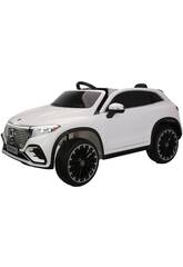 Voiture décapotable Mercedes Benz EQS SUV radiocommandée à piles
