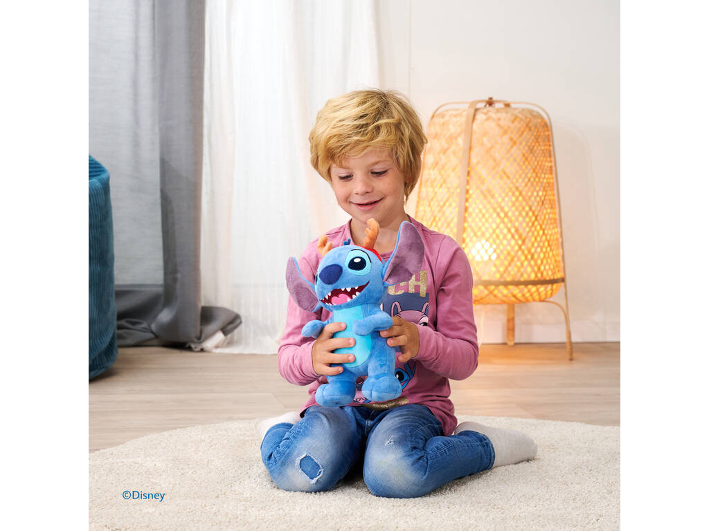 Disney Stitch Peluche Stitch Reno de 25 cm