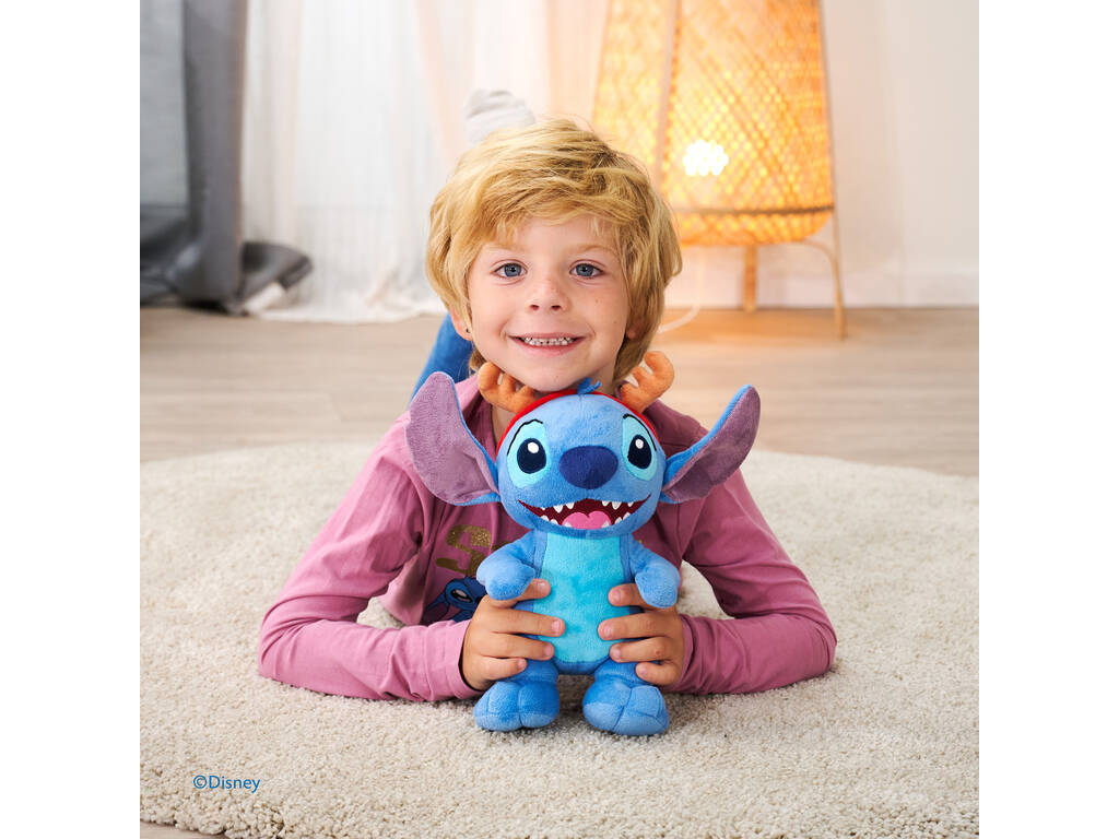 Disney Stitch Peluche Stitch Reno de 25 cm