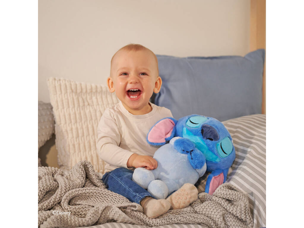 Disney Stitch Peluche Stitch Hora de Dormir de 31 cm