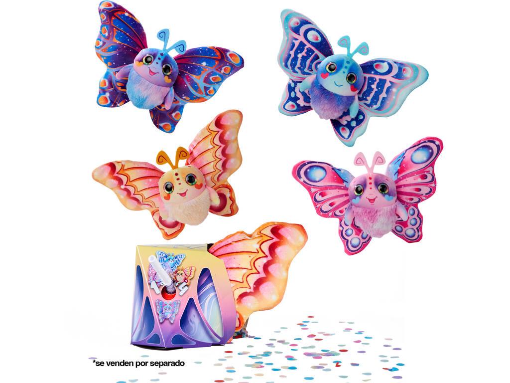 FluffyFly Peluche Mariposa Sorpresa