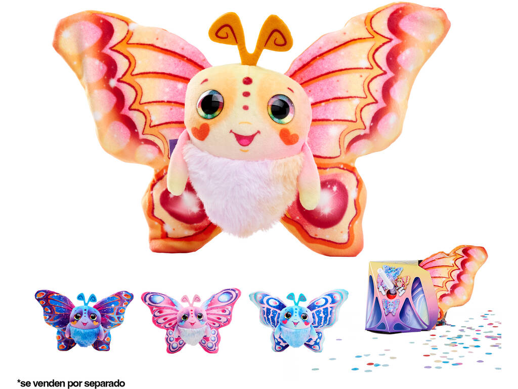 FluffyFly Peluche Mariposa Sorpresa