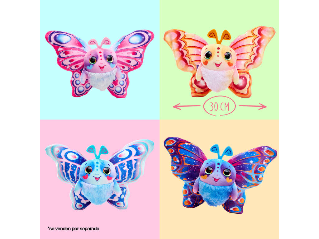 FluffyFly Peluche Mariposa Sorpresa