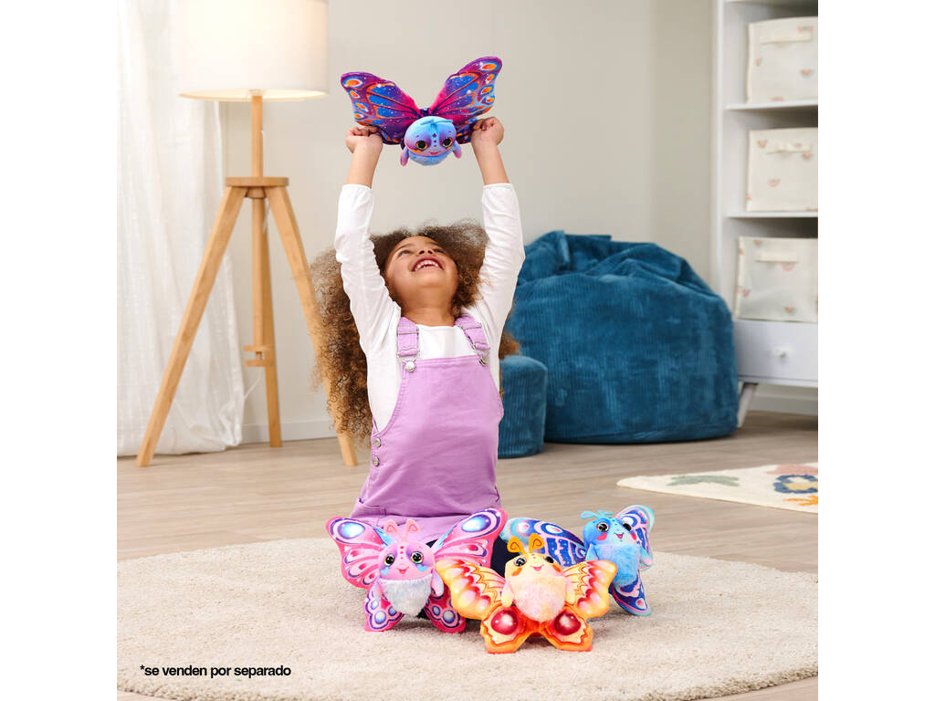 FluffyFly Peluche Mariposa Sorpresa