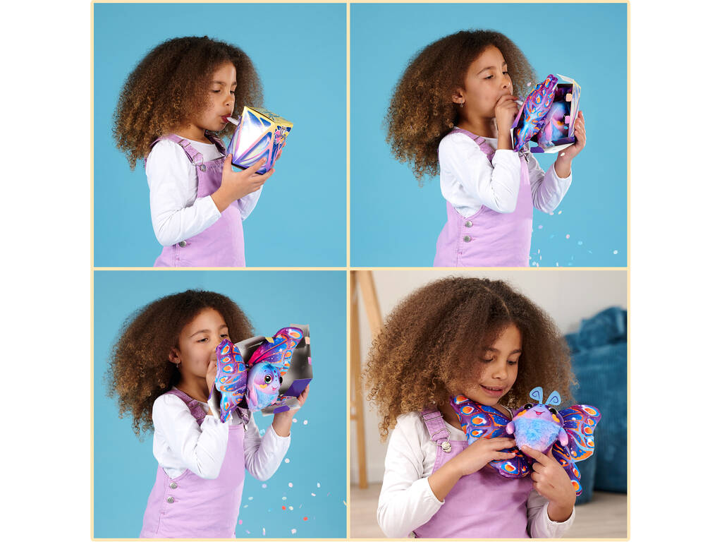 FluffyFly Peluche Mariposa Sorpresa