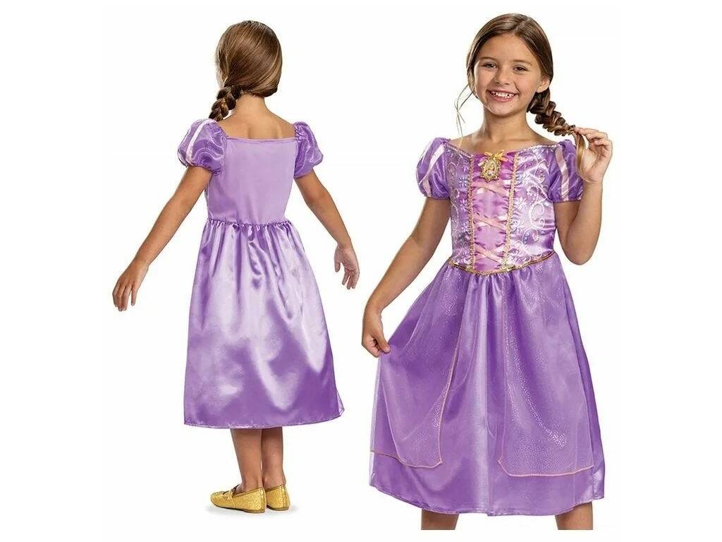 Fato Infantil Princesas Disney Rapunzel 3-4 Anos