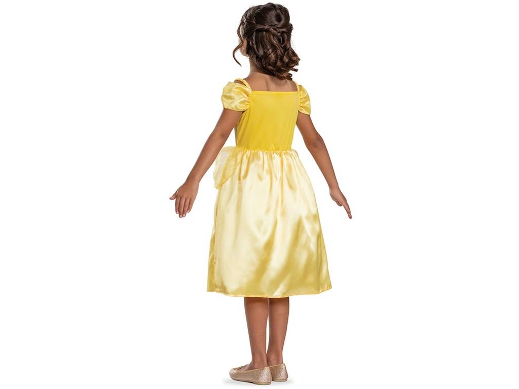 Fato Infantil Princesas Disney Bela 7-8 Anos