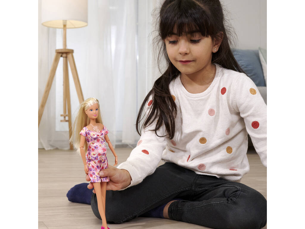 Steffi Love Muñeca con Set Bienvenida para el Bebé