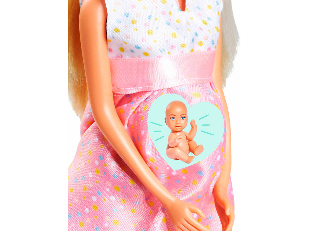 Steffi Love Muñeca con Habitación del Bebé Recién Nacido con Accesorios