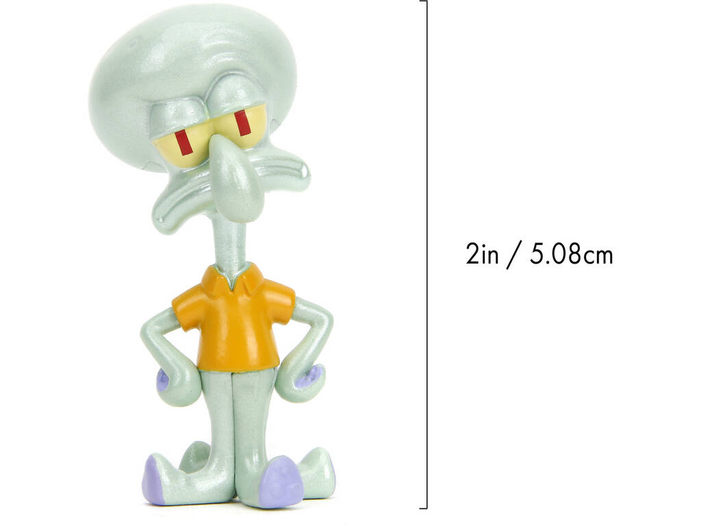 Metalfigs Bob Esponja Figura de Metal de 7 cm