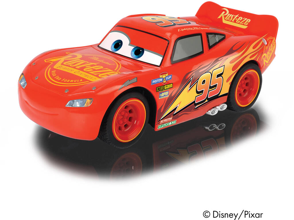 Disney Cars Auto Saetta McQueen Single-Drive Radio Control da 14 cm
