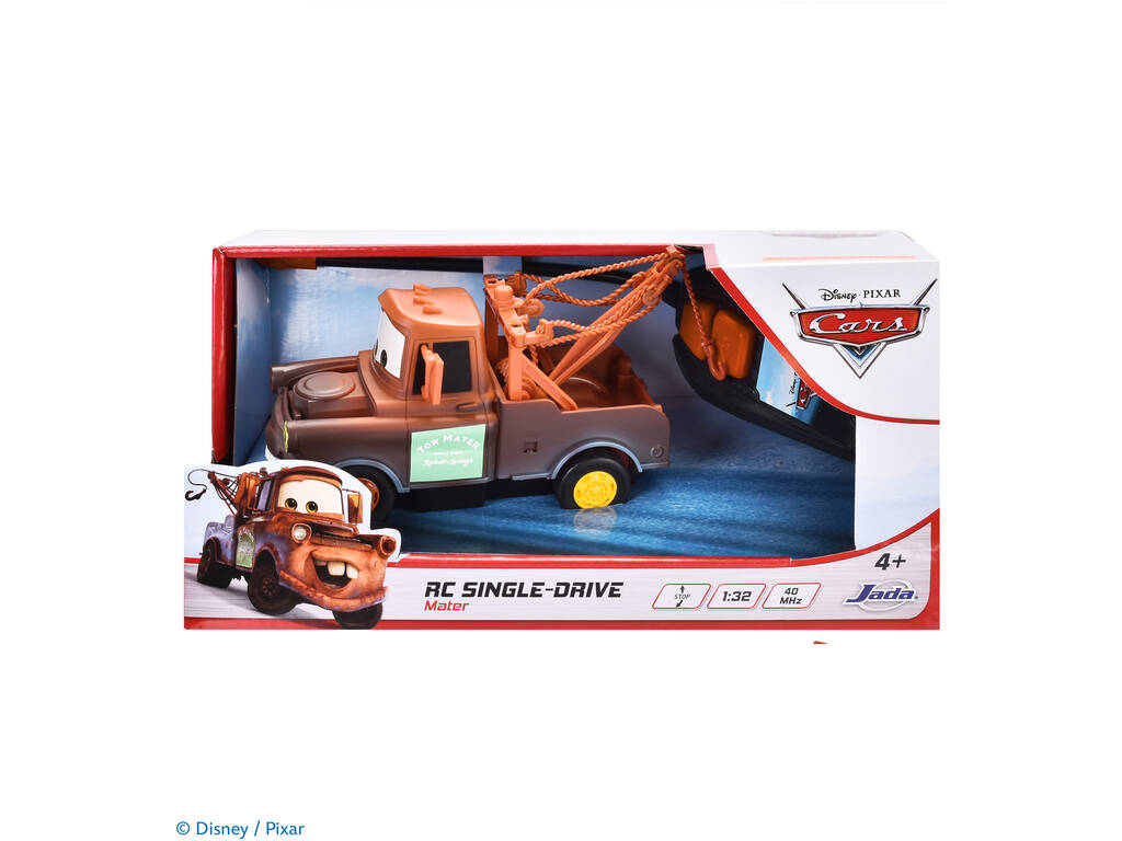 Disney Cars Coche Mater Single-Drive Radio Control de 14 cm
