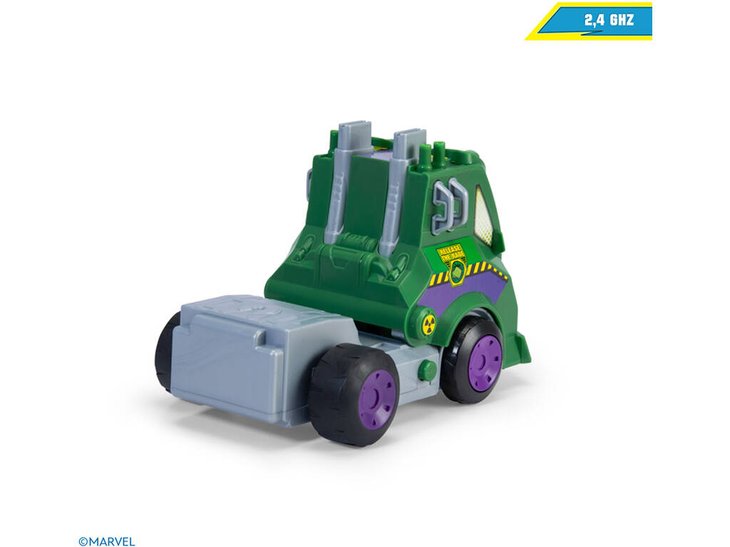 Marvel Avengers Coche Hulk Smash Radio Control de 19 cm