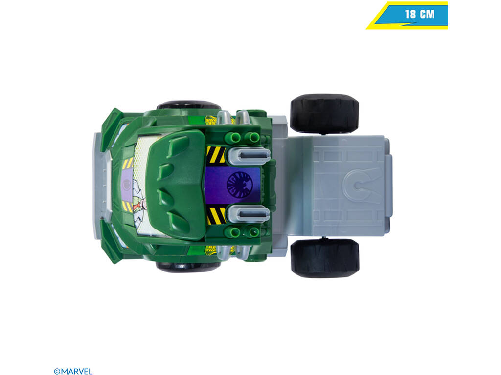 Marvel Avengers Coche Hulk Smash Radio Control de 19 cm