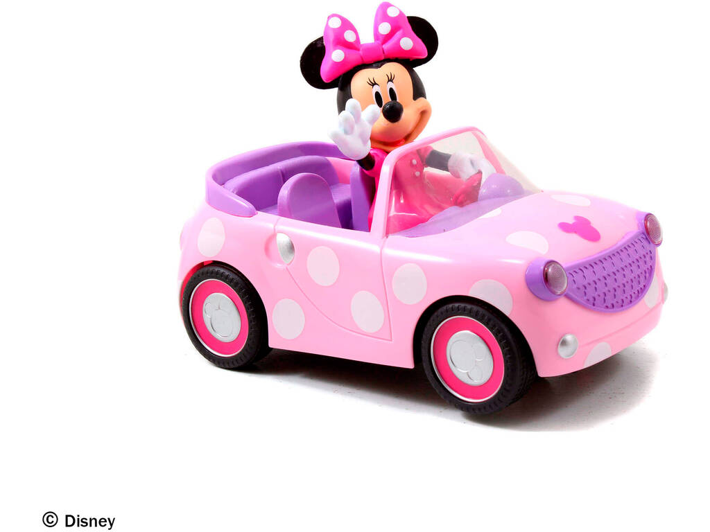 Disney Junior Minnie Auto Roadster Radiocomandata da 17 cm
