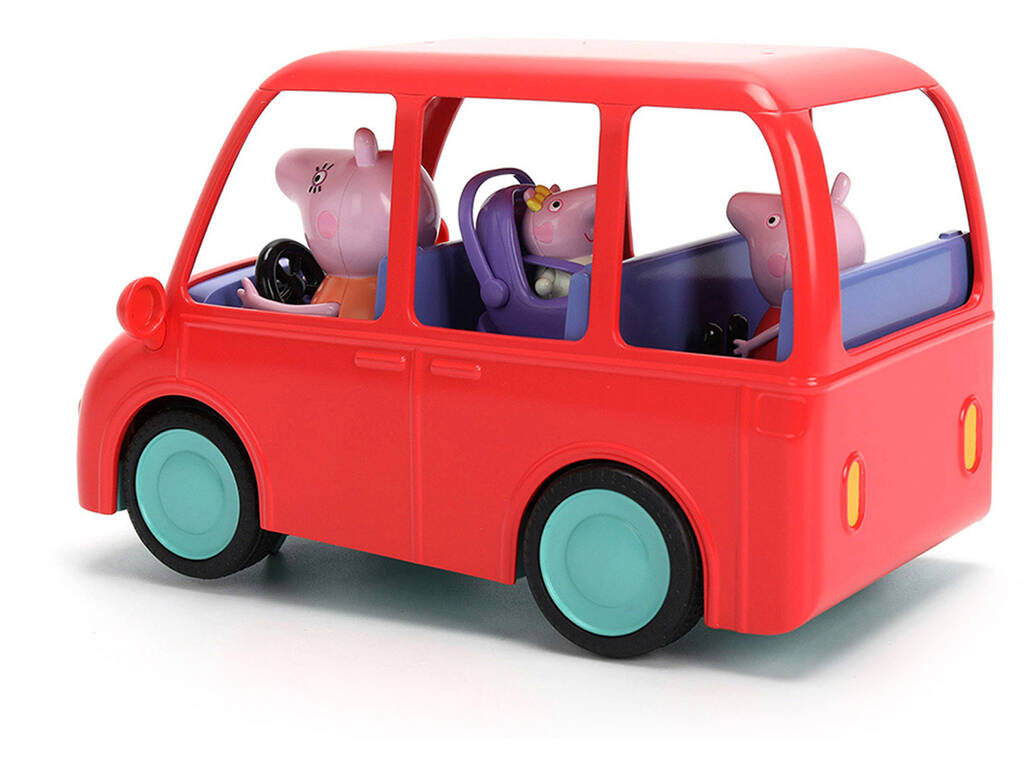 Peppa Pig Coche Familiar Radio Control de 19 cm
