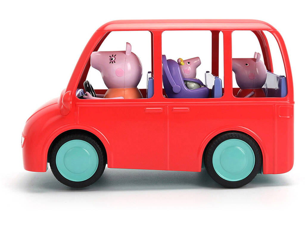 Peppa Pig Coche Familiar Radio Control de 19 cm