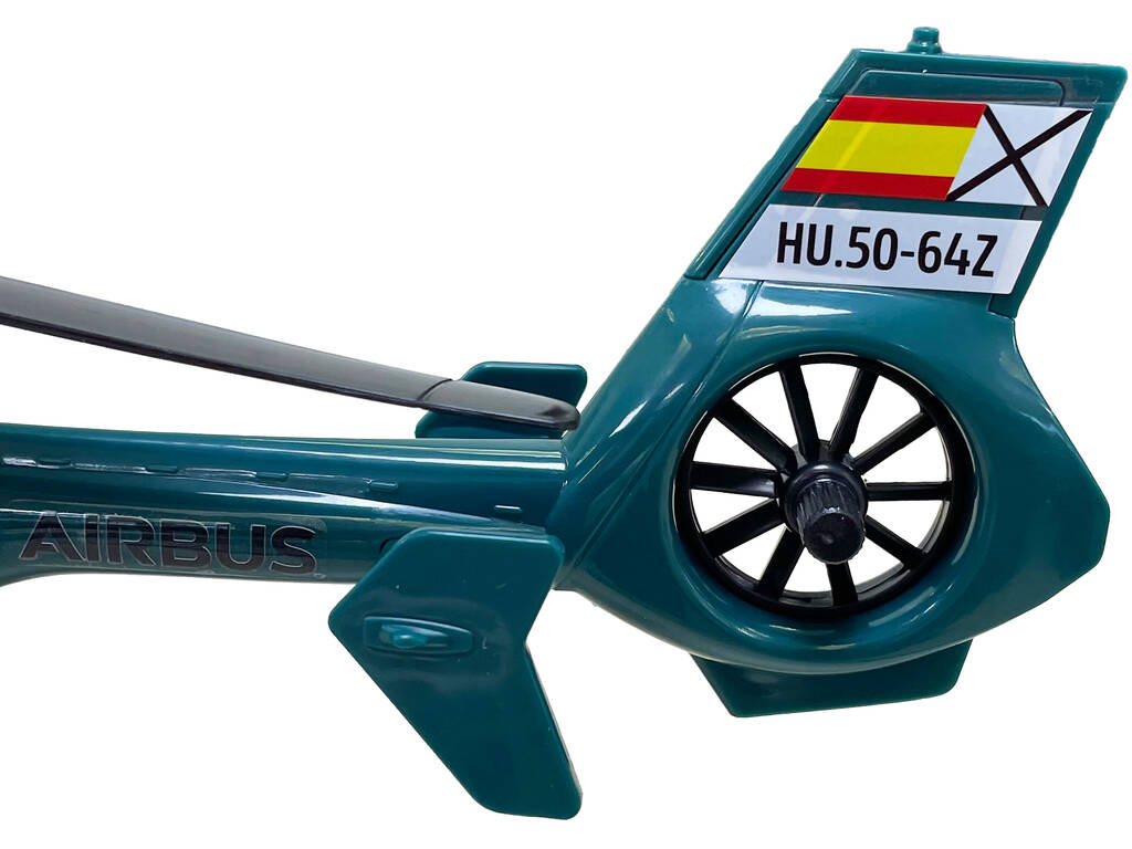 Dickie Toys Helicóptero Airbus de la Guardia Civil de 36 cm con Luz y Sonidos