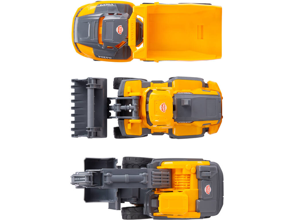 Set 3 Vehículos Construcción Volvo 26 cm.