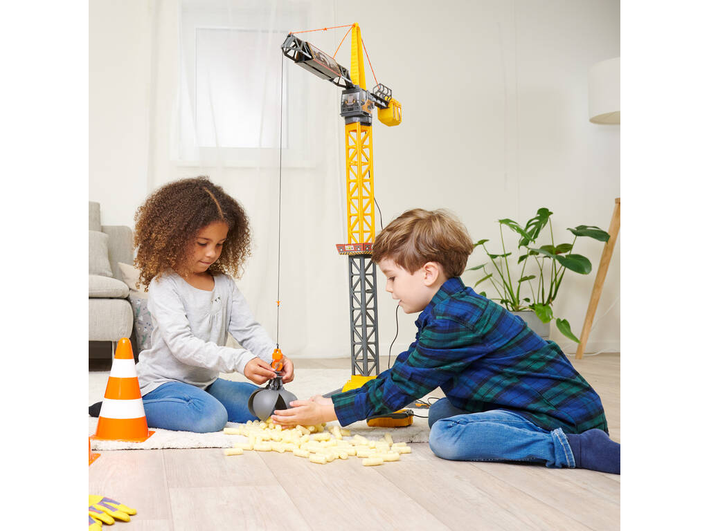Dickie Toys Grua de 110 cm com Controlador por Cabo