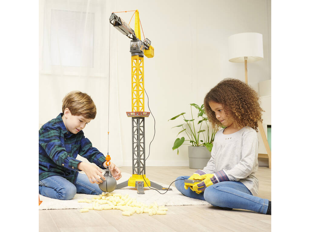 Dickie Toys Grua de 110 cm com Controlador por Cabo