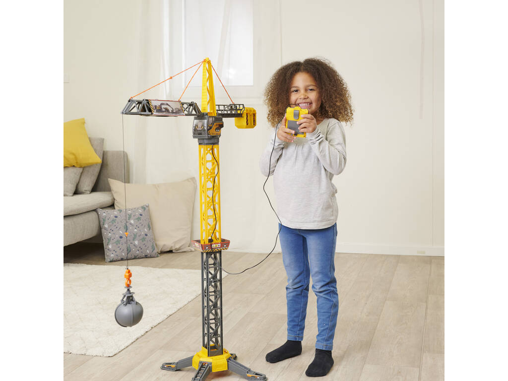 Dickie Toys Grua de 110 cm com Controlador por Cabo