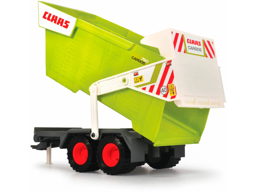 Tractor y Tráiler Claas de 64 cm con Luces y Sonidos
