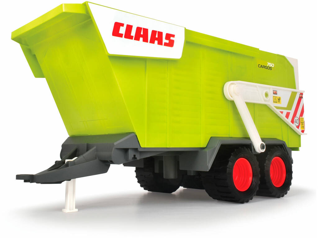 Tractor y Tráiler Claas de 64 cm con Luces y Sonidos