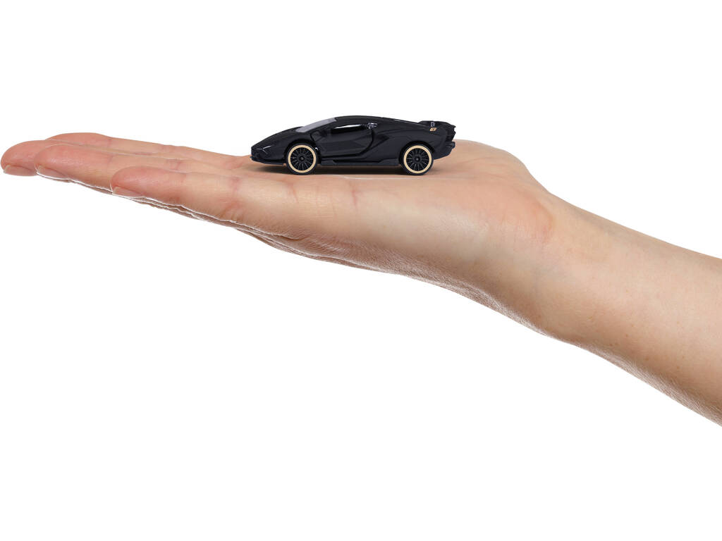 Majorette Pack 5 Coches de Metal Black Edition