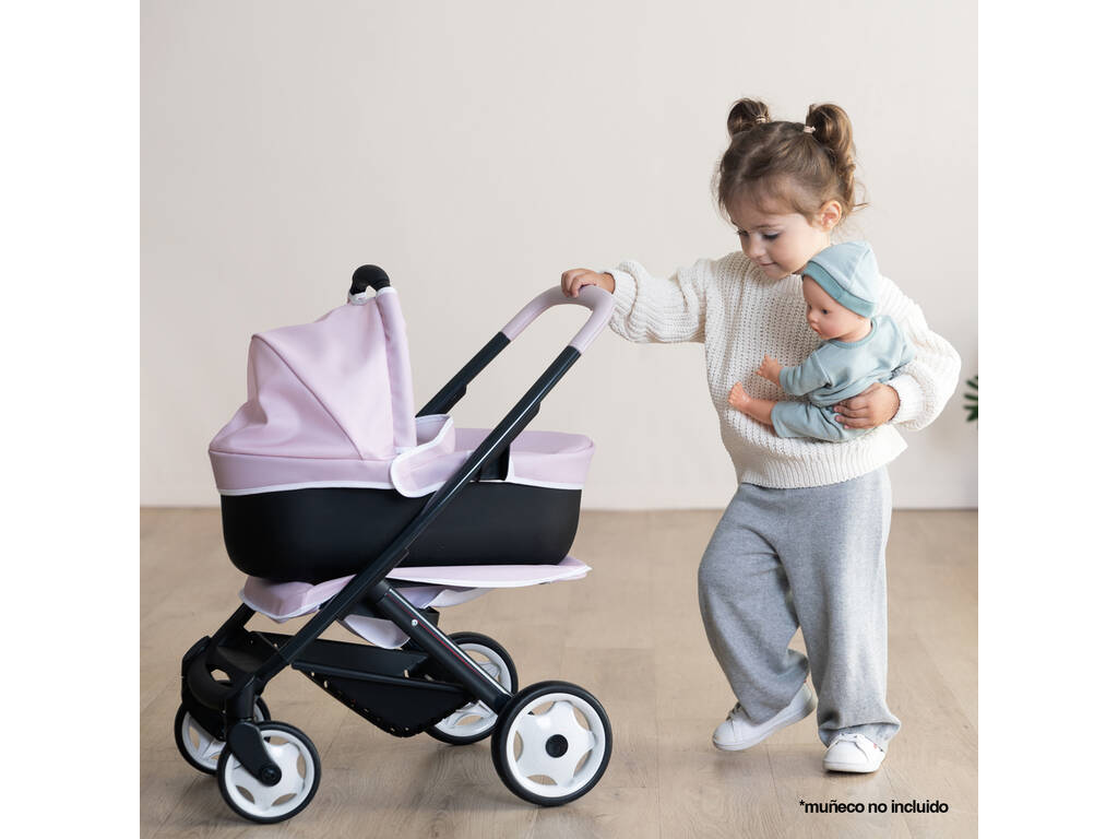 Passeggino per bambole Maxi Cosi Seggiolino e Carrozzina Rosa