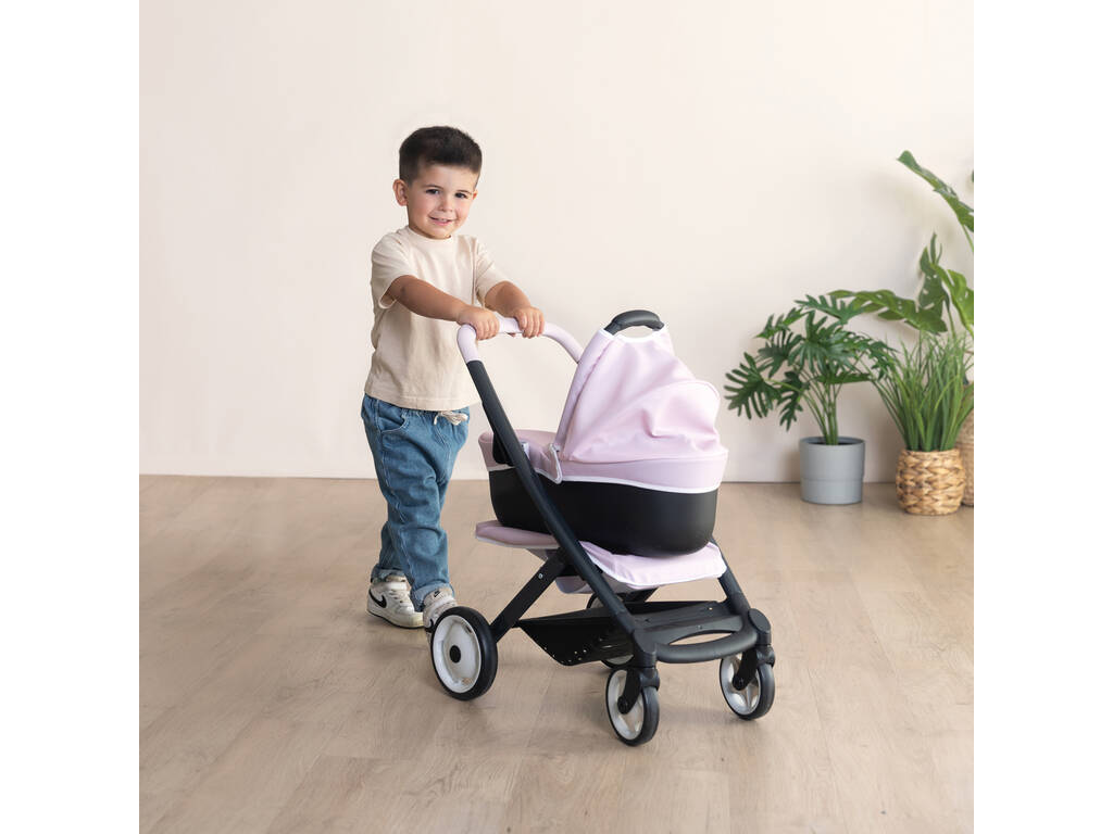 Passeggino per bambole Maxi Cosi Seggiolino e Carrozzina Rosa