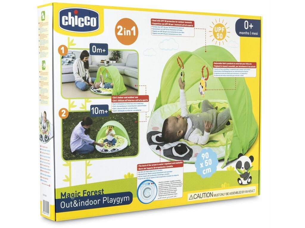 Gimnasio Magic Forest Out & Indoor de 90x50 cm