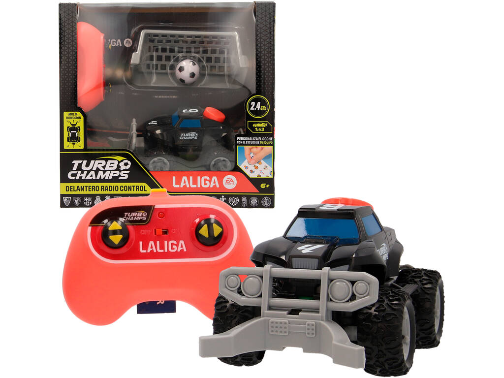 Turbo Champs La Liga Pack Avançado Rádio Controlo com Acessórios