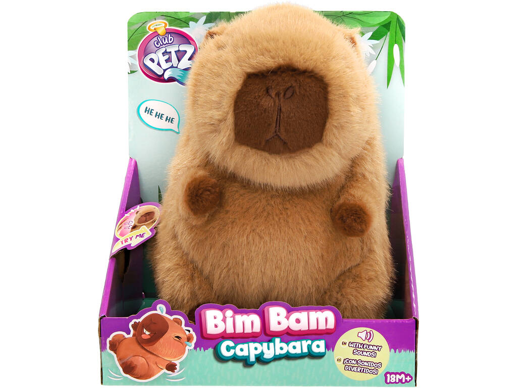 Club Petz Bim Bam Capybara con suoni