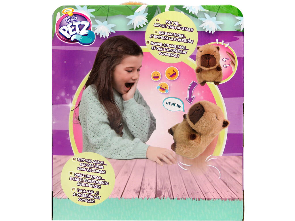 Club Petz Bim Bam Capybara con suoni