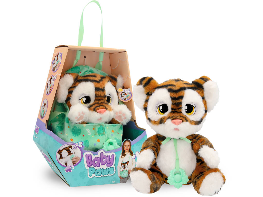 Baby Paws Peluche Interattivo Tigre