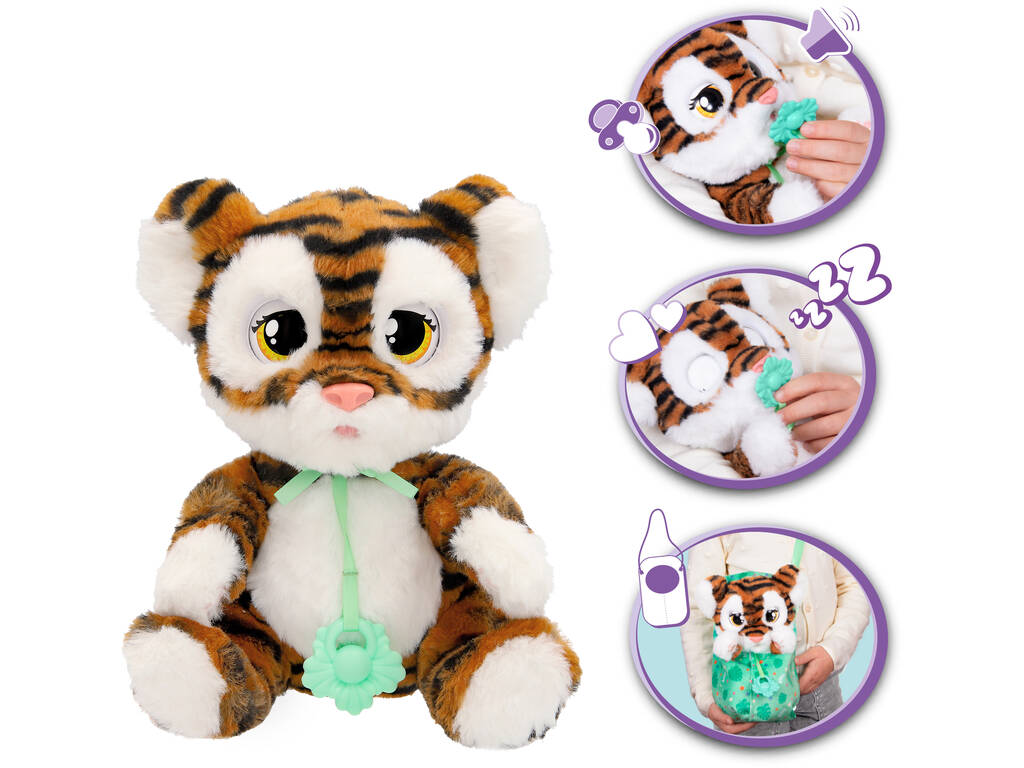 Baby Paws Peluche Interattivo Tigre