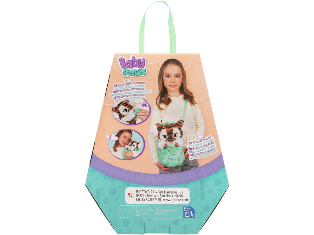 Baby Paws Peluche Interattivo Tigre
