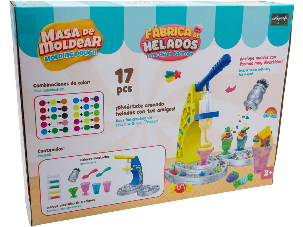 Masa de Moldear Set Fábrica de Helados