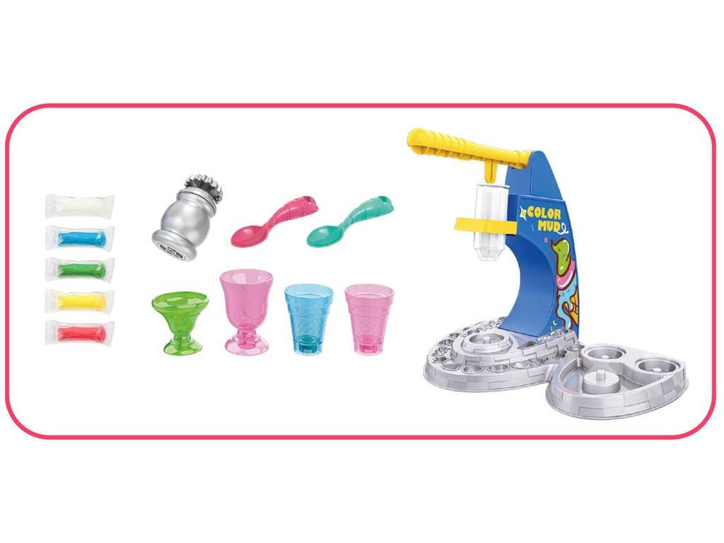 Masa de Moldear Set Fábrica de Helados