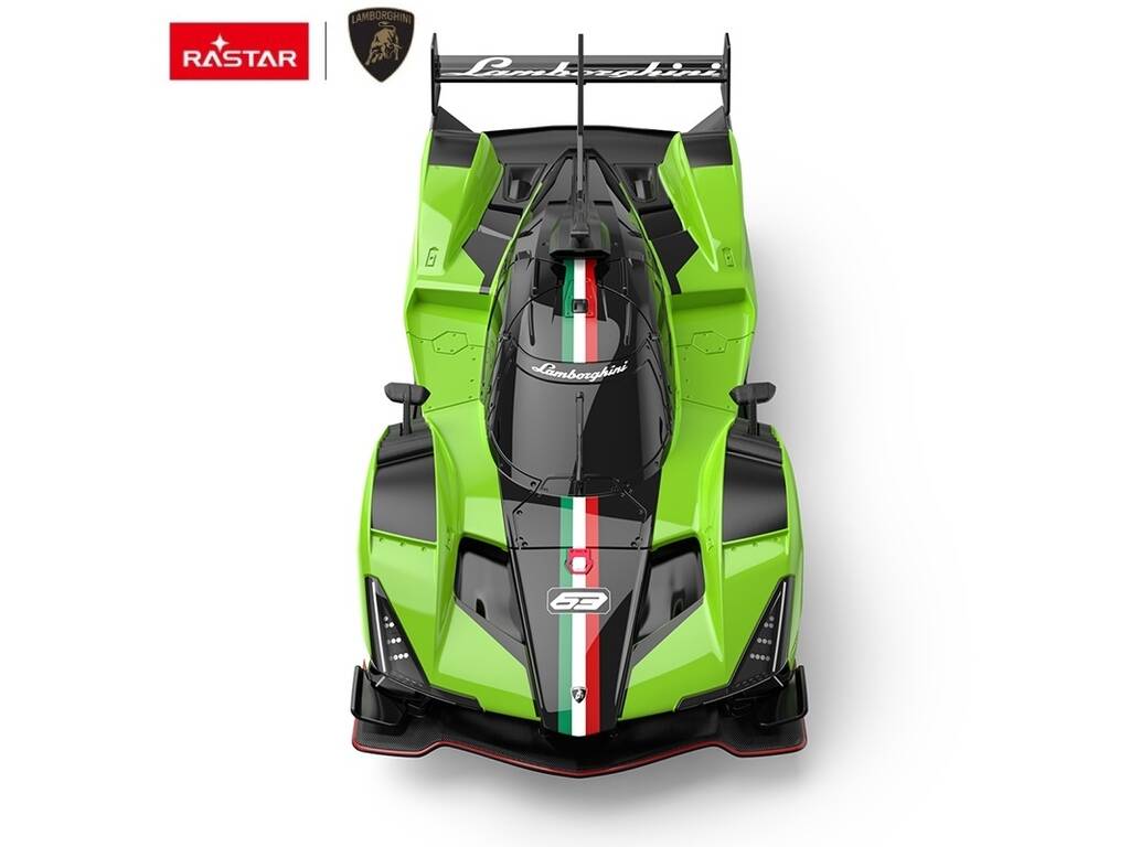 Vehículo Radio Control 1:24 Lamborghini SC63 Verde