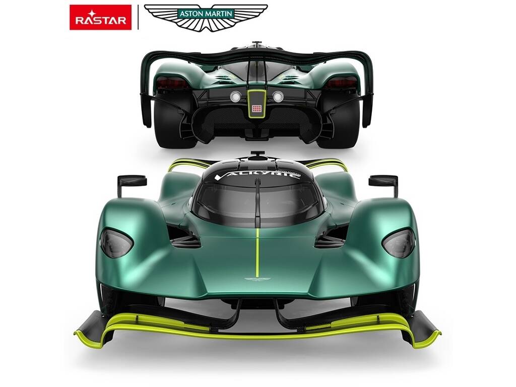 Vehículo Radio Control 1:14 Aston Martin Valkyrie AMR Pro Verde Oscuro