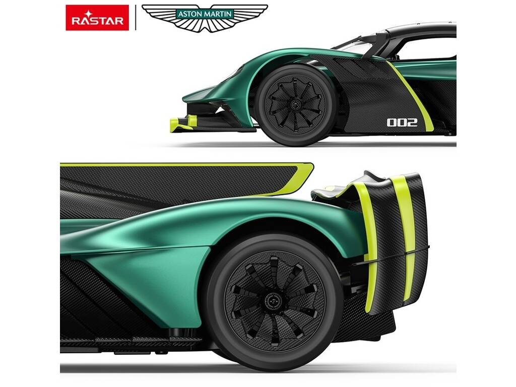 Vehículo Radio Control 1:14 Aston Martin Valkyrie AMR Pro Verde Oscuro