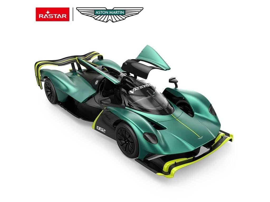 Vehículo Radio Control 1:14 Aston Martin Valkyrie AMR Pro Verde Oscuro