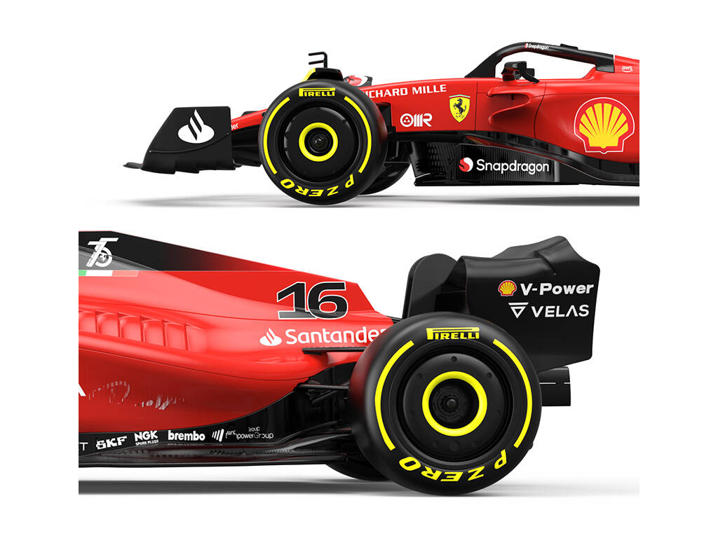 Vehículo Radio Control 1:12 Ferrari F1 75